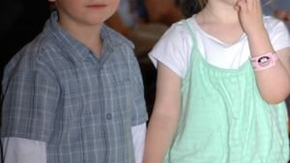 Jacob Henderson and Leigha Shearer enjoying the festival