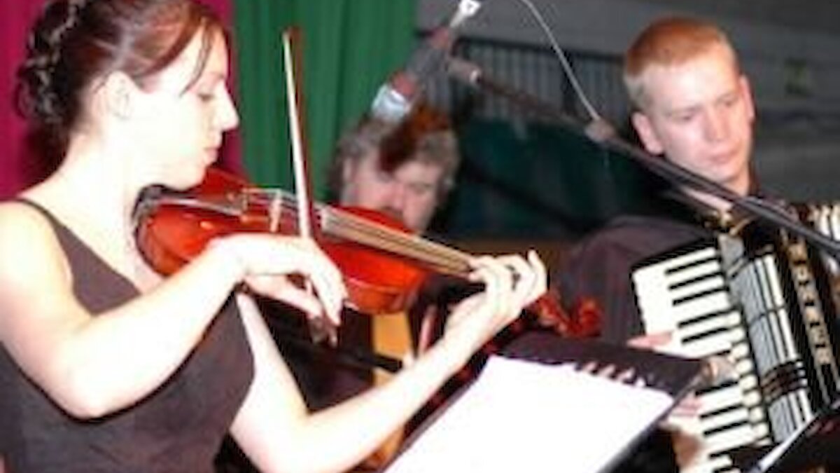 Linda Irvine, Peter Wood and James Leask