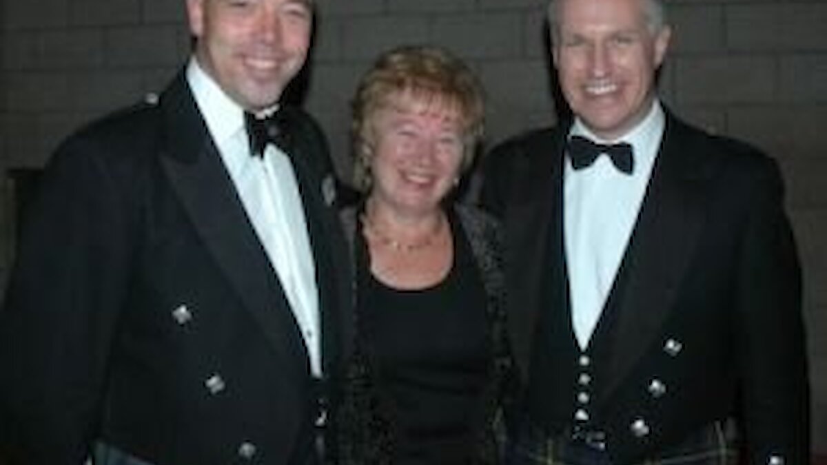 Nicol McLaren, Violet Tulloch and Robert Lovie